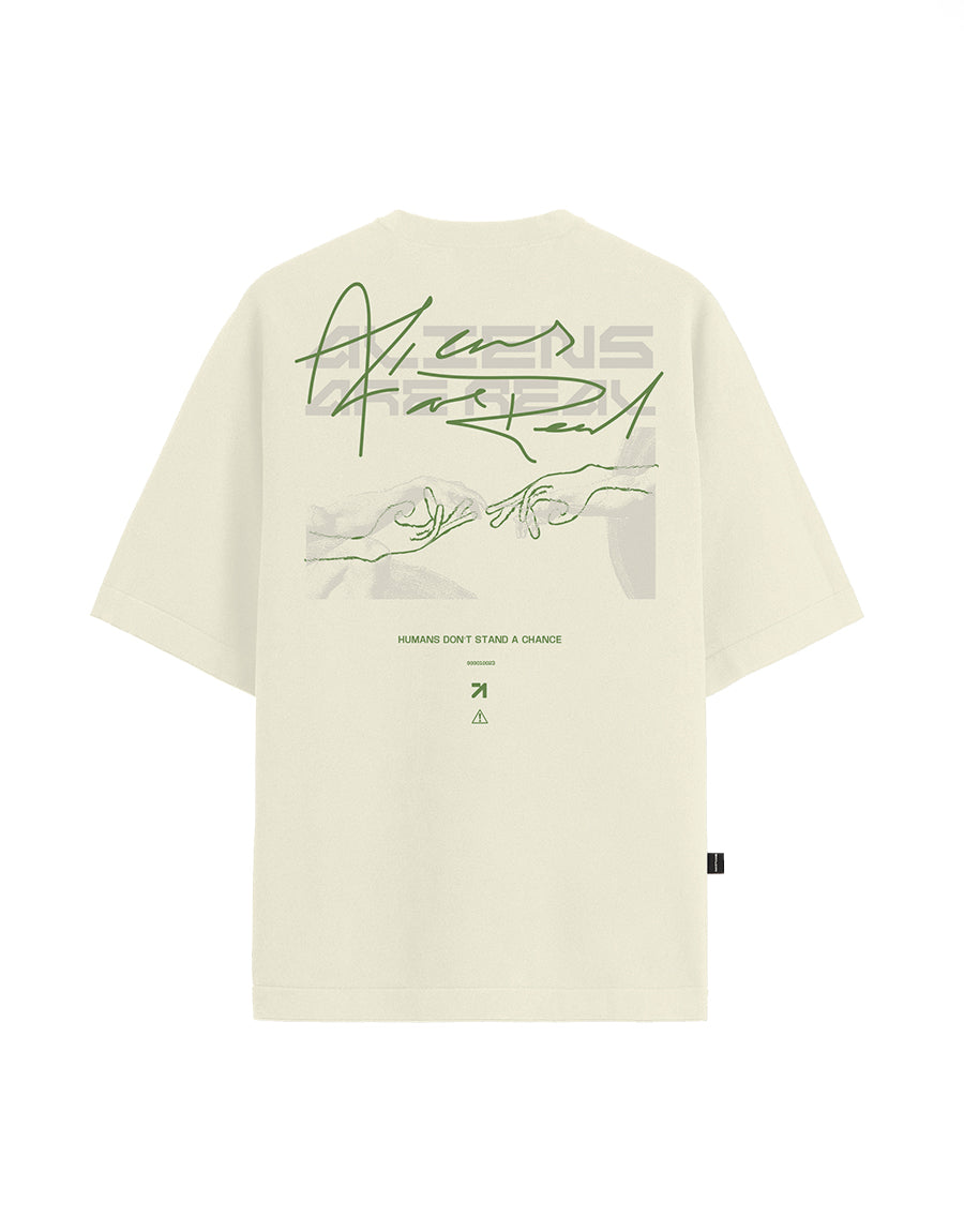 Camiseta Oversized "CREATION OF ALIENS"