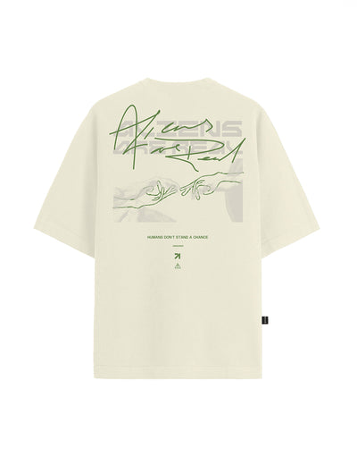 Camiseta Oversized "CREATION OF ALIENS"